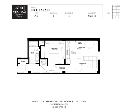 700 Central Avenue NE Studio-2 Beds Apartment for Rent - Photo Gallery 90